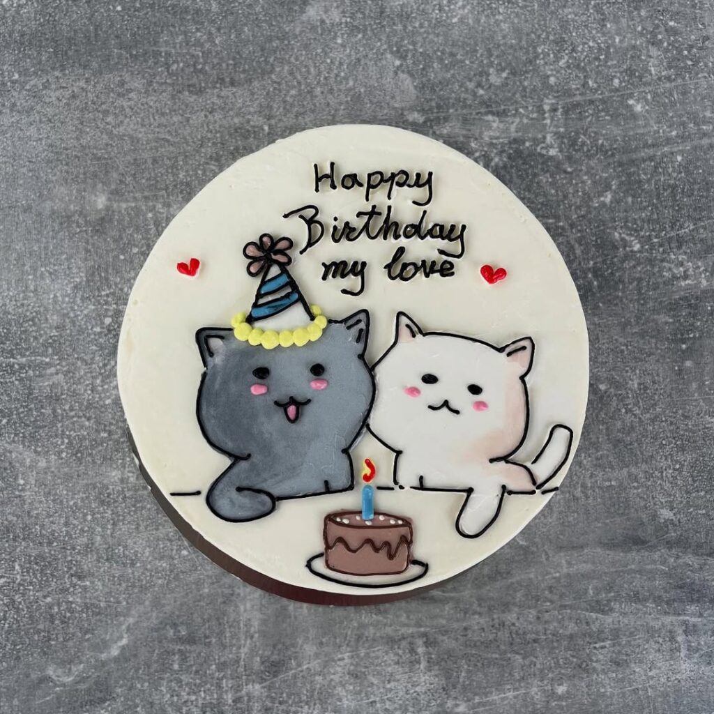 Бенто торт на день рождения второй половинке