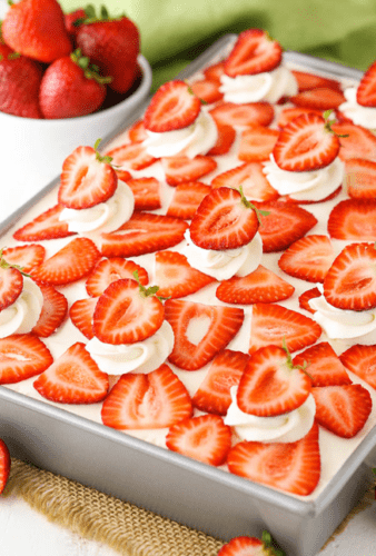 Рецепт клубничного торта